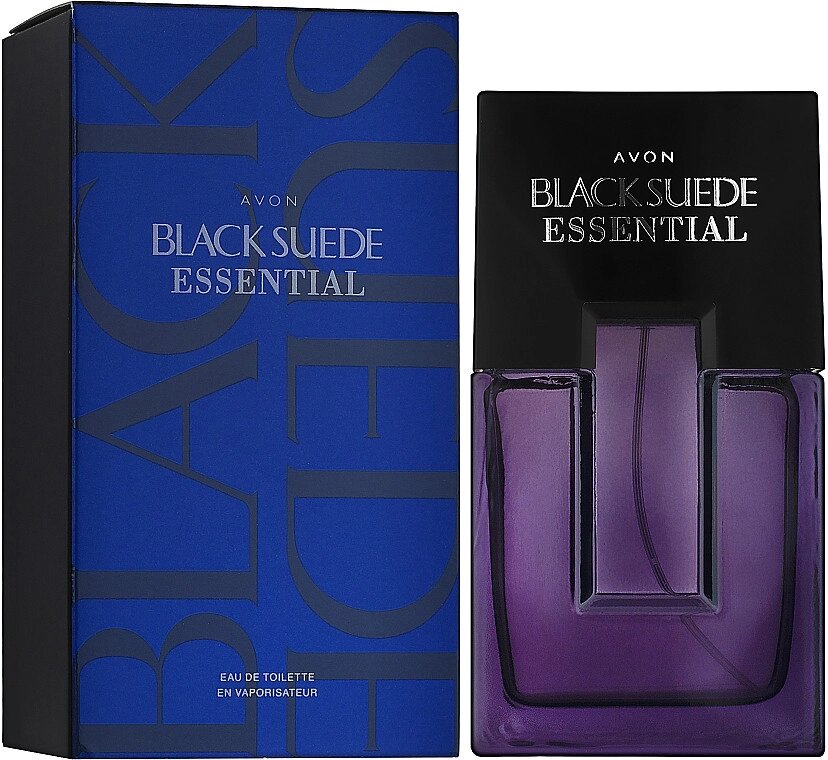 Чоловіча туалетна вода Black Suede Essential Avon від компанії Інжир - фото 1