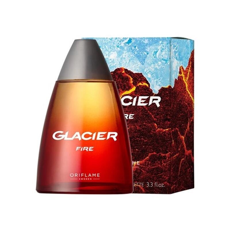 Чоловіча туалетна вода Glacier Fire Oriflame 100 мл від компанії Інжир - фото 1