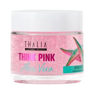 Денний крем-гель для обличчя з рожевим алое THALIA, 50 мл