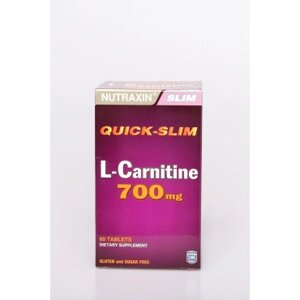 Дієтична добавка "L-карнітин" NUTRAXIN, 60 таблеток