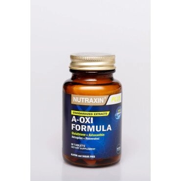 Дієтична добавка A-OXI FORMULA NUTRAXIN, 60 таблеток від компанії Інжир - фото 1