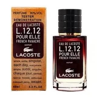 Eau De Lacoste Lacoste L. 12.12 pour elle French panache TESTER LUX жіночий, 60 мл від компанії Інжир - фото 1