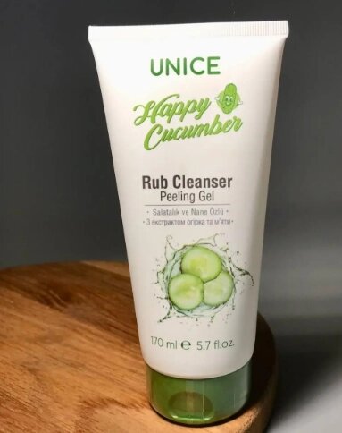 Гель-пілінг з екстрактом огірка Rub cleanser happy cucumber від компанії Інжир - фото 1