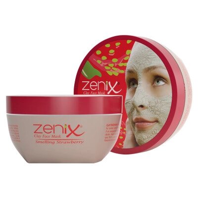 Глиняна маска для обличчя з ароматом полуниці Zenix