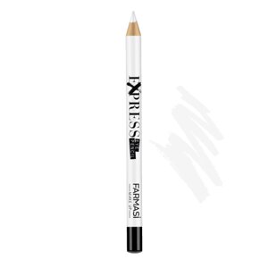 Олівець для очей Express Eye Pencil 02 Білий Make Up Farmasi