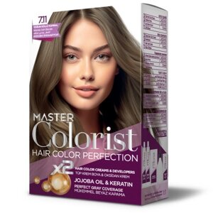 Фарба для волосся Master Colorist 0.2 Пшеничний Блонд 2x50 мл+2x50 мл+10 мл