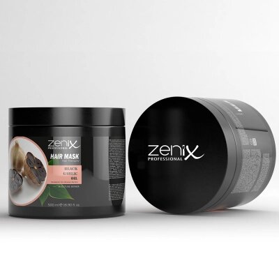 Маска для волосся з олією чорного часника Zenix 500 мл