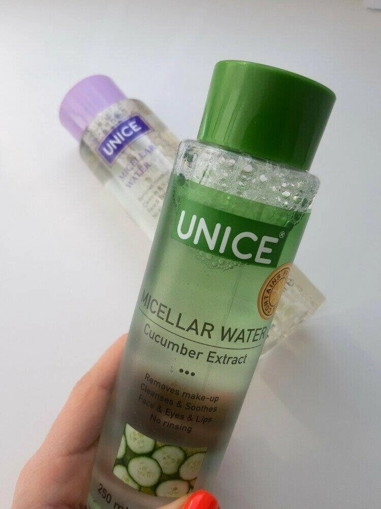 Міцелярна вода з огірком Unice Micellar Water Cucumber Extract від компанії Інжир - фото 1