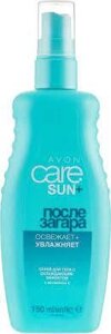 Охолоджуючий лосьйон-спрей після засмаги з вітаміном С Avon Care sun+