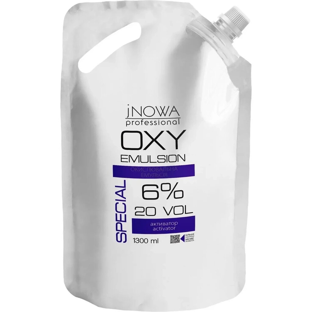 Окислювальна емульсія jNOWA Professional Special OXY 6%, 20 vol, 1300 мл від компанії Інжир - фото 1