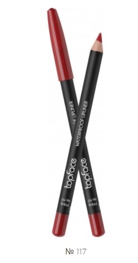 Олівець для губ водостійкий topface waterproof lipliner від компанії Інжир - фото 1