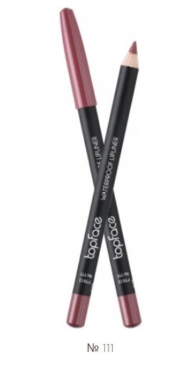 Олівець для губ водостійкий topface waterproof lipliner від компанії Інжир - фото 1