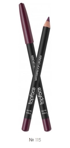 Олівець для губ водостійкий topface waterproof lipliner від компанії Інжир - фото 1