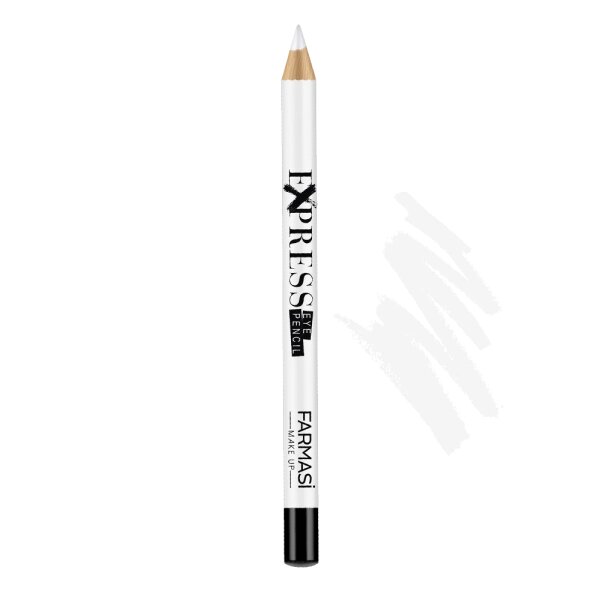 Олівець для очей Express Eye Pencil 02 Білий Make Up Farmasi від компанії Інжир - фото 1