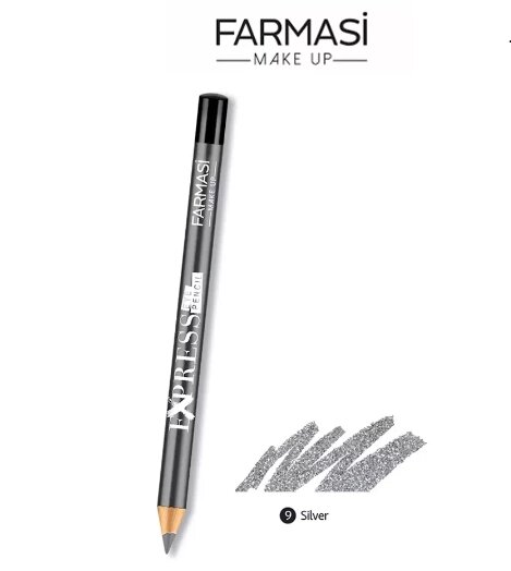 Олівець для очей Express Eye Pencil 09 Металік Make Up Farmasi від компанії Інжир - фото 1