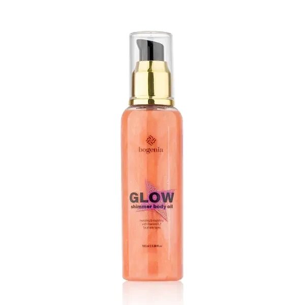 Олія для тіла Glow Shimmer Body Oil Bogenia від компанії Інжир - фото 1