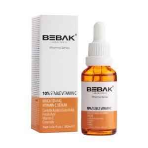 Освітлююча сироватка для обличчя з вітаміном С Bebak Pharma, 30 мл