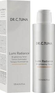 Вибілювальний тонік для обличчя, що вирівнює тон шкіри Lumi Radiance, 125 мл Dr. C. Tuna Farmasi