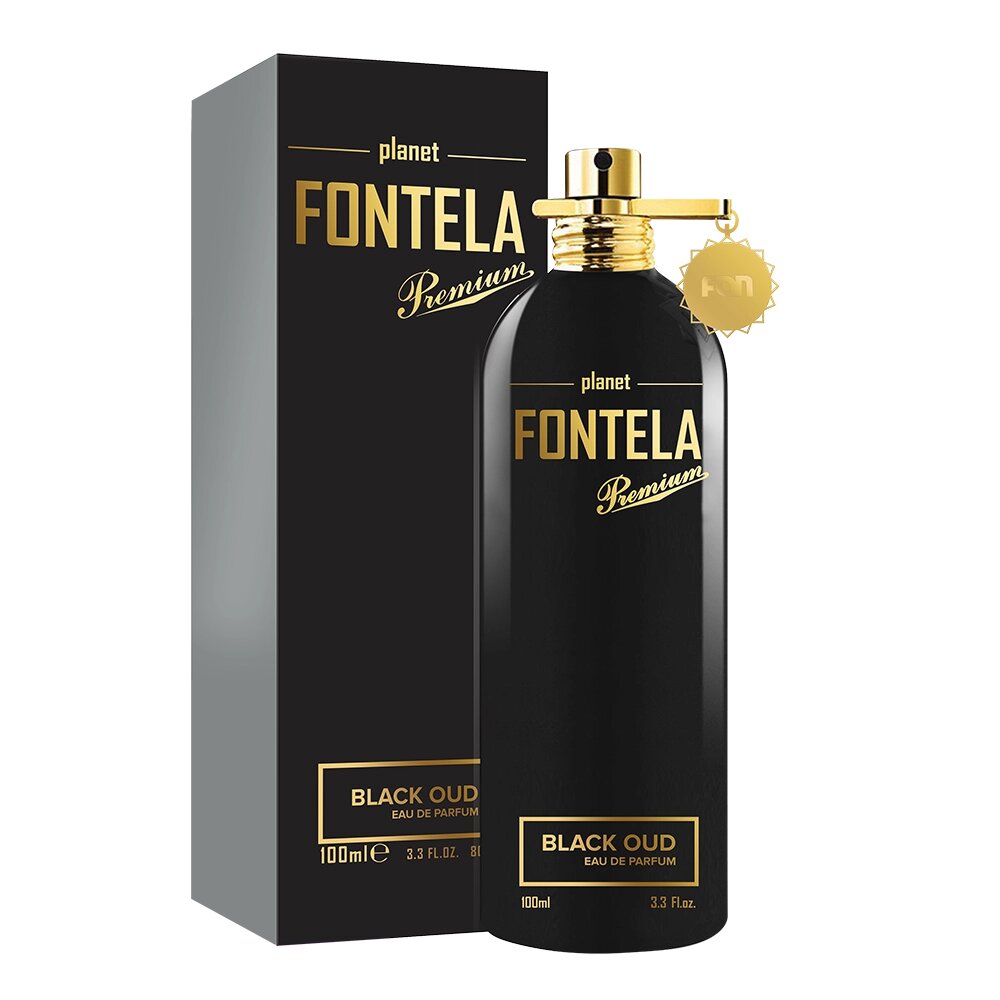 Парфумована вода Fontela EDP Unisex Black Oud, 100 мл від компанії Інжир - фото 1