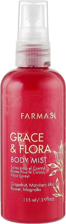 Парфумований спрей для тіла Grace&Flora Body Mist, Farmasi, 115 мл від компанії Інжир - фото 1