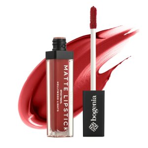 Помада рідка для губ Liquid Matte Lipstick Spice Travel Bogenia BG720-022 Hollywood Lights