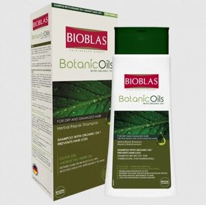 Відновлювальний шампунь для сухого та пошкодженого волосся Bioblas Botanic Oils