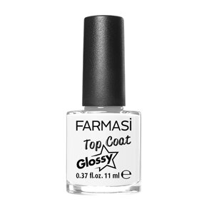 Покриття для нігтів з глянцевим ефектом Top Coat Glossy Farmasi