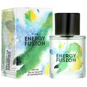 Туалетна Вода Чоловіча Energy Fusion for him, Avon аромат, чоловічі парфуми енерджі ф'южн