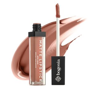 Помада рідка для губ Liquid Matte Lipstick Spice Travel Bogenia BG720-018 Swiss Meringue