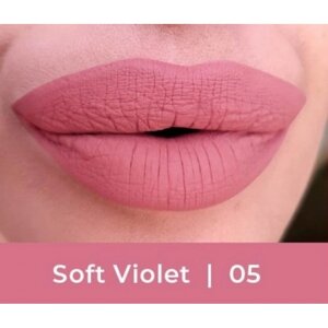 Рідка матова помада VFX Elite 05 Зачарована Принцеса/Soft Violet, 4 мл Make Up Farmasi