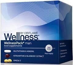 Термін до 10/2023 Вітаміни Wellness Pack oriflame для чоловіків