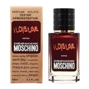 Тестер Moschino Cheap and Chic I Love Love (Москіно Чіп енд Чик Ай Лав Лав) жіночий, 60 мл