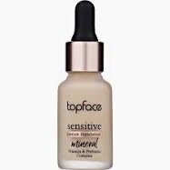 Тональна основа для сухої та чутливої шкіри topface sensitive mineral rose vanilla рожевий