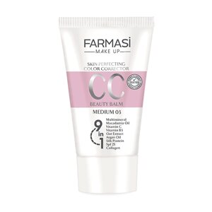 Тонуючий СС-крем 9 в 1, 03 Натуральний беж Make Up Farmasi