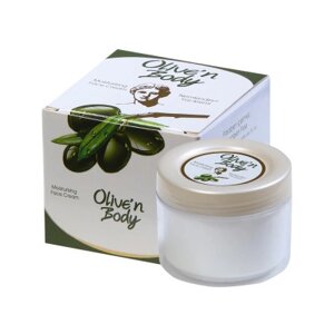 Крем для обличчя з екстрактом листя олії та алое Olive’n Body