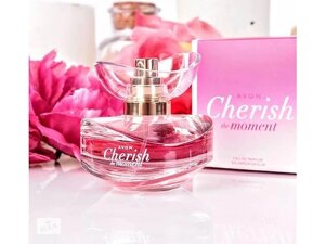 Жіноча парфумерна вода Cherish the moment Avon, 50 мл, Жіночі парфуми Чериш зе момент Ейвон