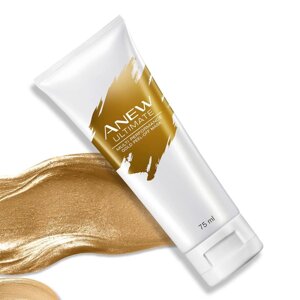 Золота Маска-плівка для обличчя «Пілінг і сяйво» Avon Anew Ultimate 75 мл