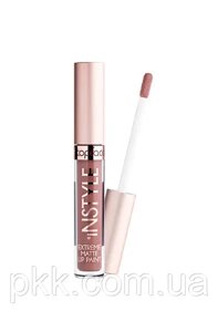 Рідка матова помада для губ topface instyle matte бузковий