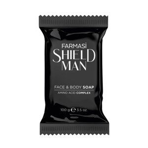 Чоловіче мило для обличчя і тіла Shield Man Amino Acid, 100 г Farmasi