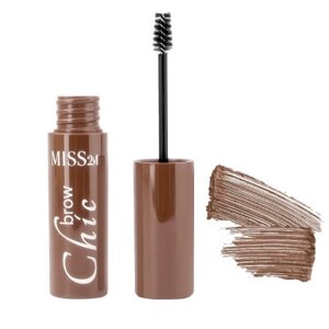 Кремова туш для брів MISS2M 01 Milky Chocolate, 4 мл