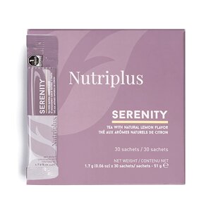 Суміш екстракту трав, чай Лимон (Кардамон, мальва, гібіскус) Nutriplus Serenity, 30 стиків