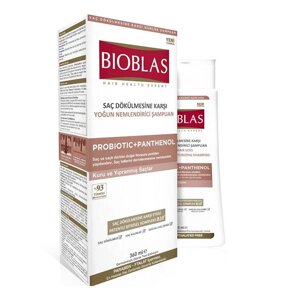 Шампунь Bioblas Probiotic + Panthenol проти випадіння волосся, 360 мл