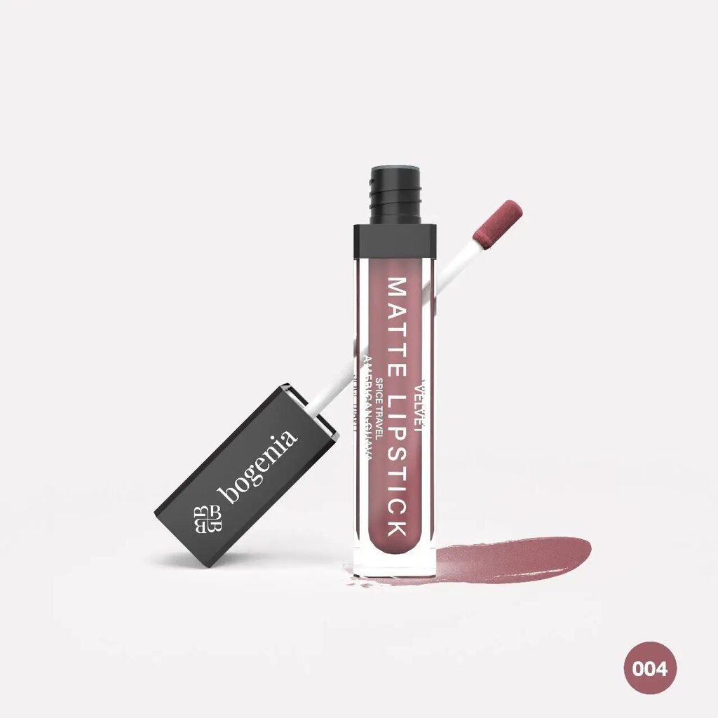 Помада рідка для губ Bogenia Liquid Matte Lipstick BG720 American Guava від компанії Інжир - фото 1