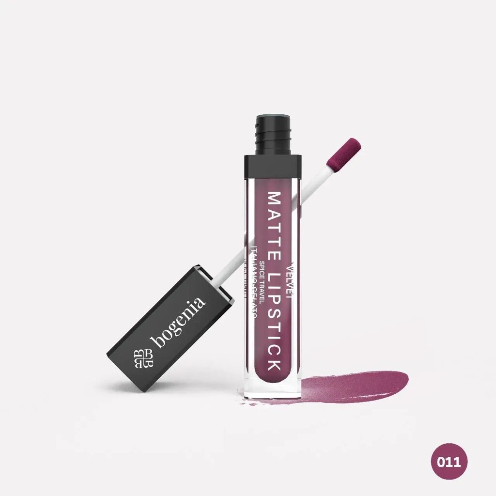 Помада рідка для губ Bogenia Liquid Matte Lipstick BG720 Italiano Gelato від компанії Інжир - фото 1