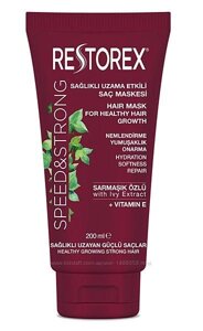 Restorex Маска для відновлення і стимуляції росту волосся - Restorex Speed&Strong Mask