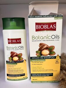 Шампунь проти випадіння волосся BIOBLAS з аргановою олією 360