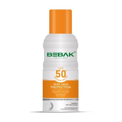 Сонцезахисний спрей SPF 50+ Bebak 150 мл від компанії Інжир - фото 1