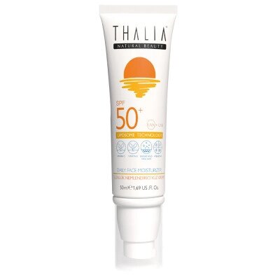 Сонцезахисний зволожуючий крем для обличчя з SPF 50+ THALIA від компанії Інжир - фото 1