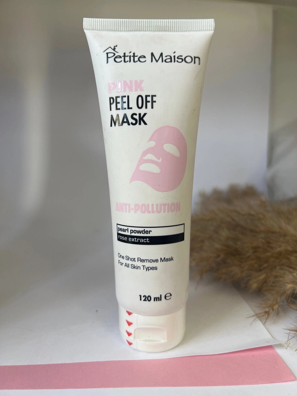 Термін до 10.23 Захисна маска-плівка для обличчя Pink peel off mask Unice Petite Maison, 120 мл від компанії Інжир - фото 1