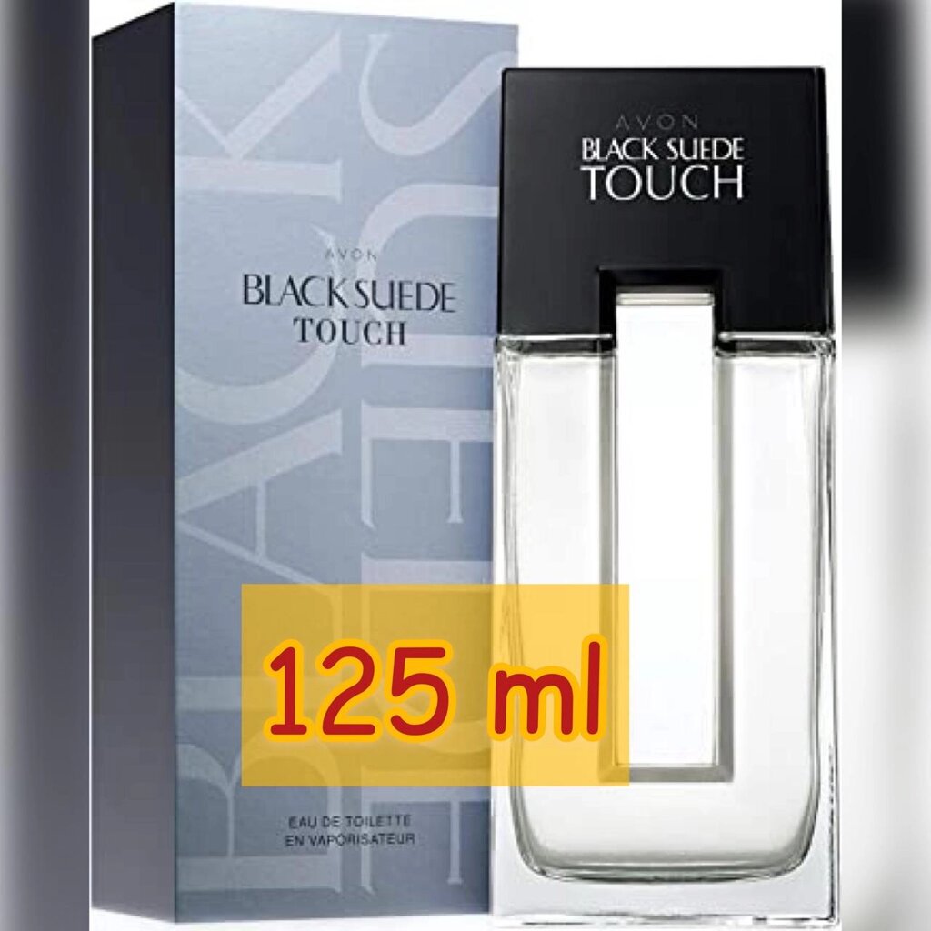 Туалетна вода Black Suede Touch Avon 125 мл від компанії Інжир - фото 1